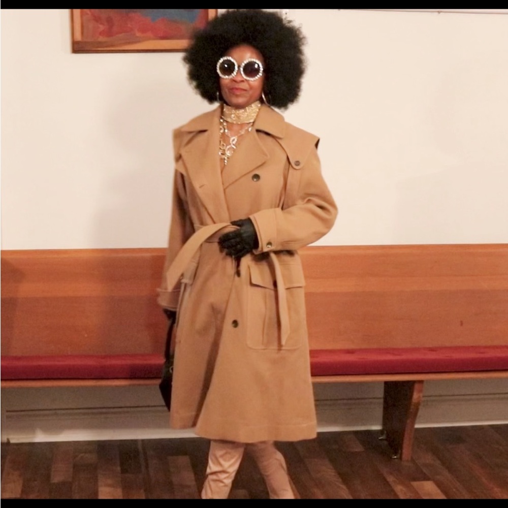 New Designer Rag & Bone Giana Structured Trench C… - image 8